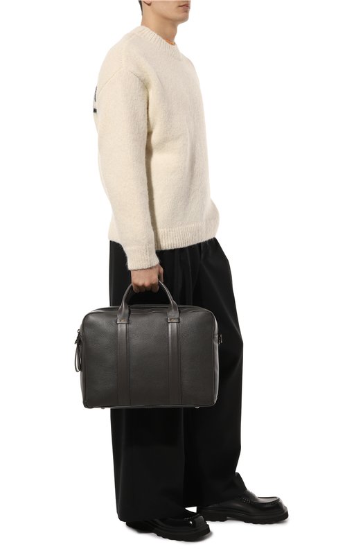 фото Кожаная сумка для ноутбука doucal's