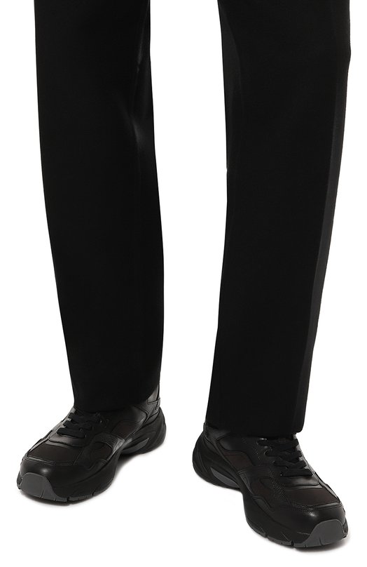 фото Кожаные кроссовки boss