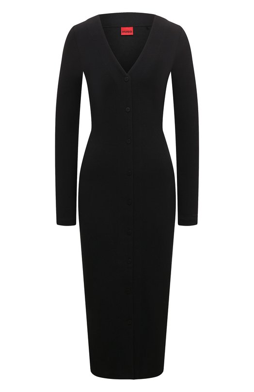 фото Хлопковое платье hugo