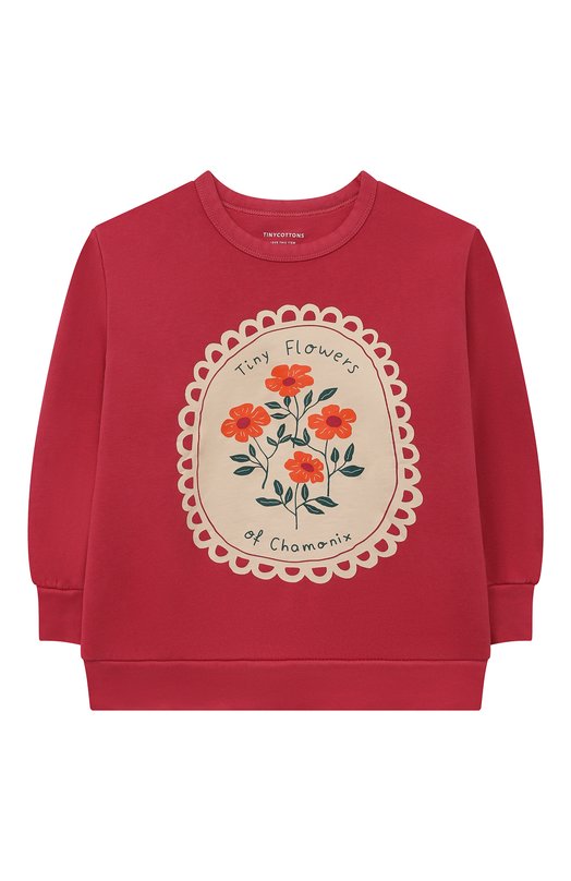 Хлопковый свитшот TINYCOTTONS