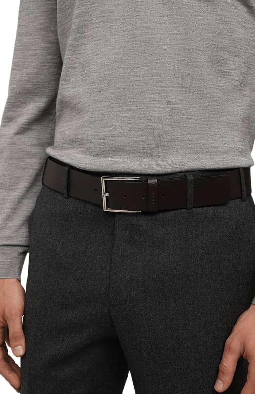 фото Кожаный ремень hugo