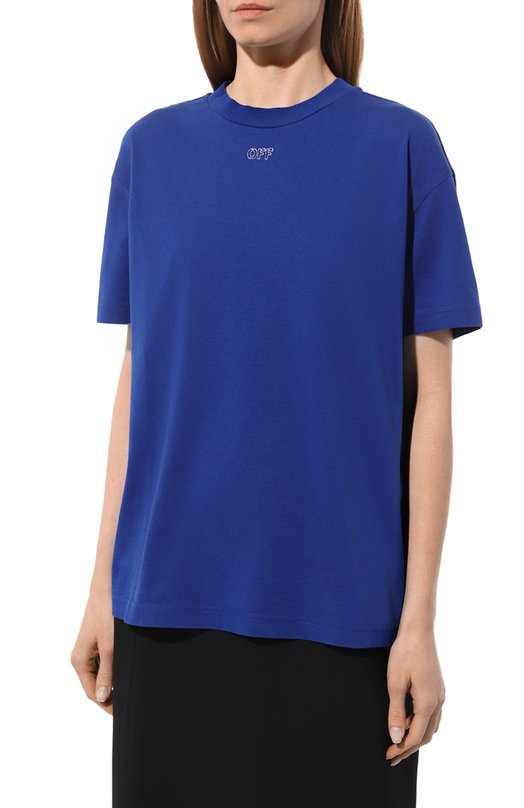 фото Хлопковая футболка off-white