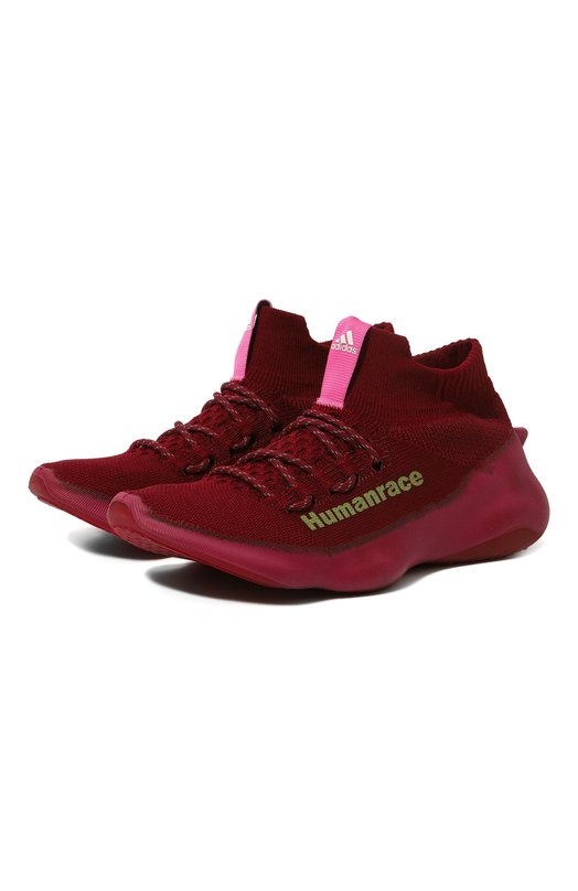 фото Кроссовки adidas x pharrell williams humanrace sichona burgundy adidas originals