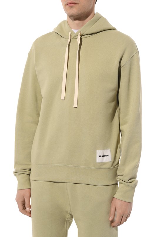фото Хлопковое худи jil sander
