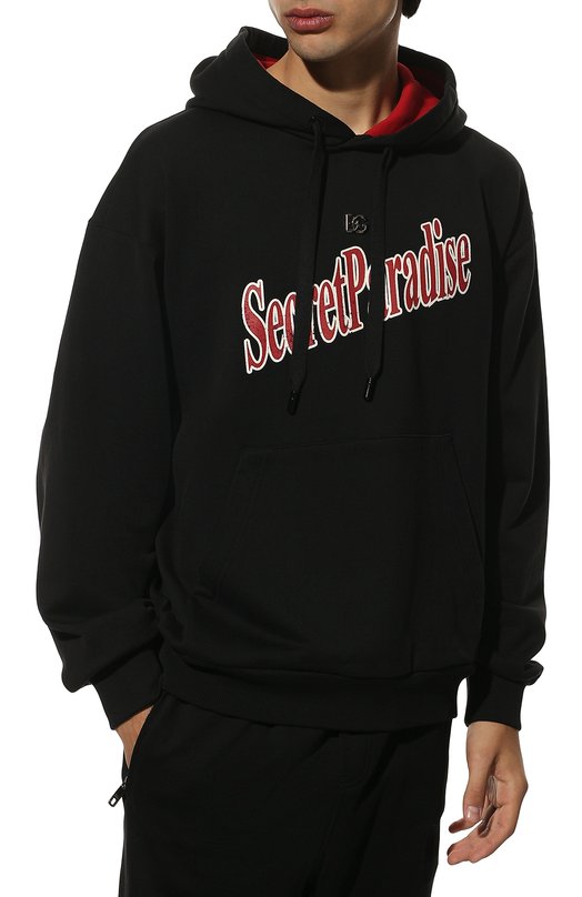 фото Хлопковое худи dolce & gabbana