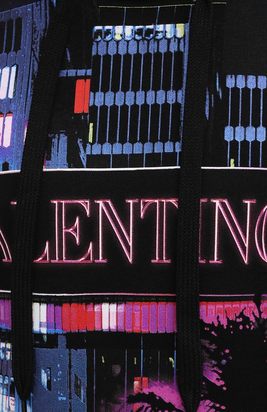 фото Хлопковое худи valentino