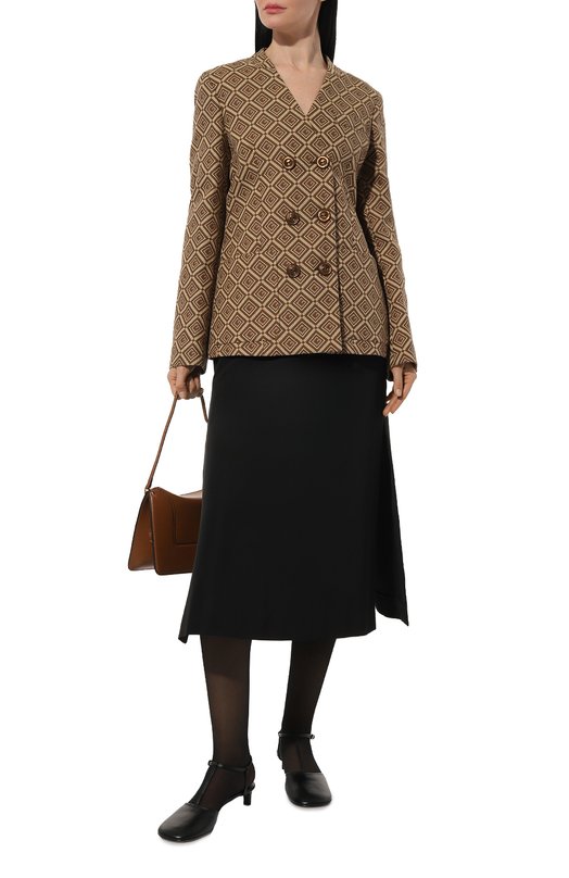 фото Юбка из хлопка и вискозы gucci