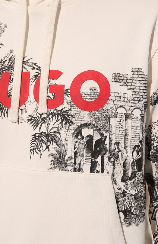 фото Хлопковое худи hugo