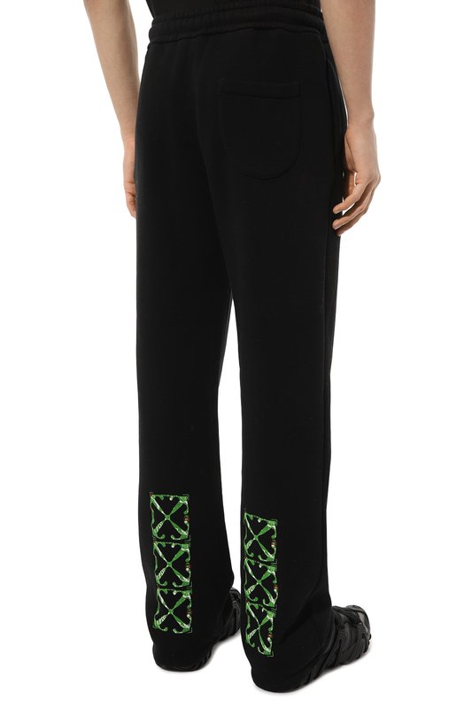 фото Хлопковые брюки off-white