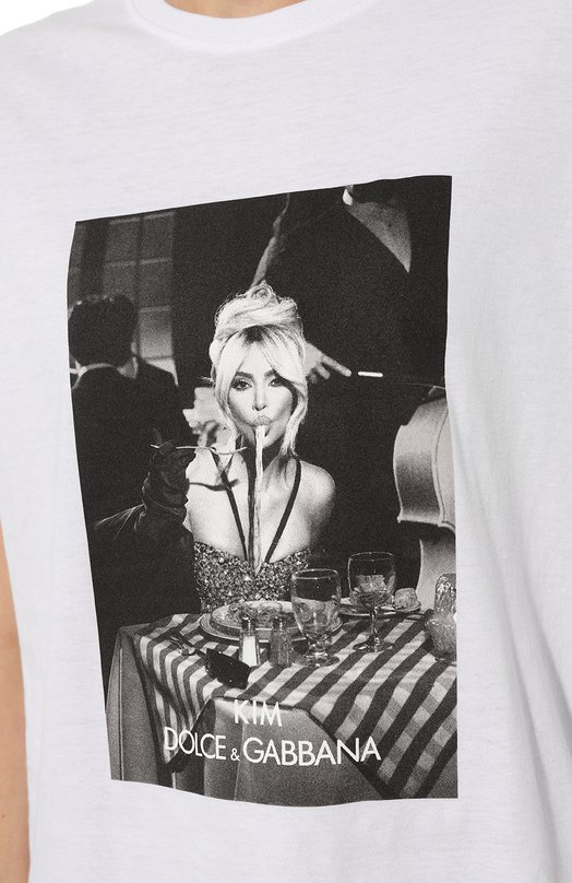 фото Хлопковая футболка dolce & gabbana