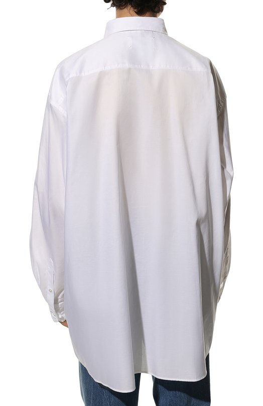 фото Хлопковая рубашка maison margiela