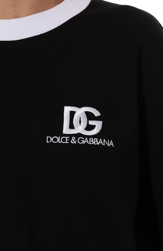 фото Хлопковый свитшот dolce & gabbana