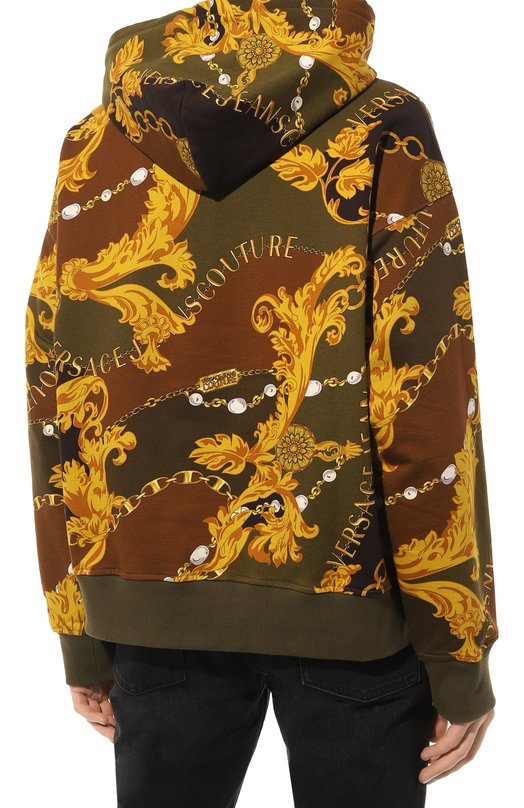 фото Хлопковое худи versace jeans couture