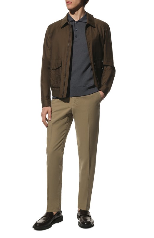 фото Хлопковое поло brioni