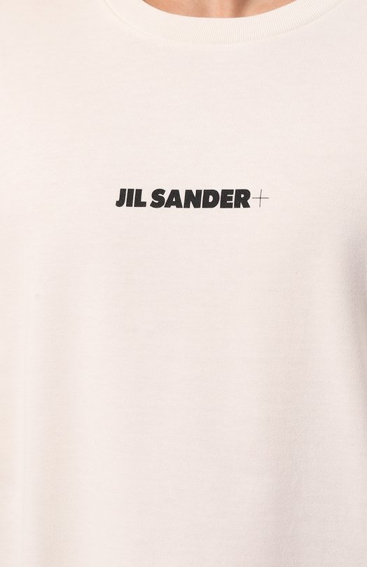 фото Хлопковый лонгслив jil sander