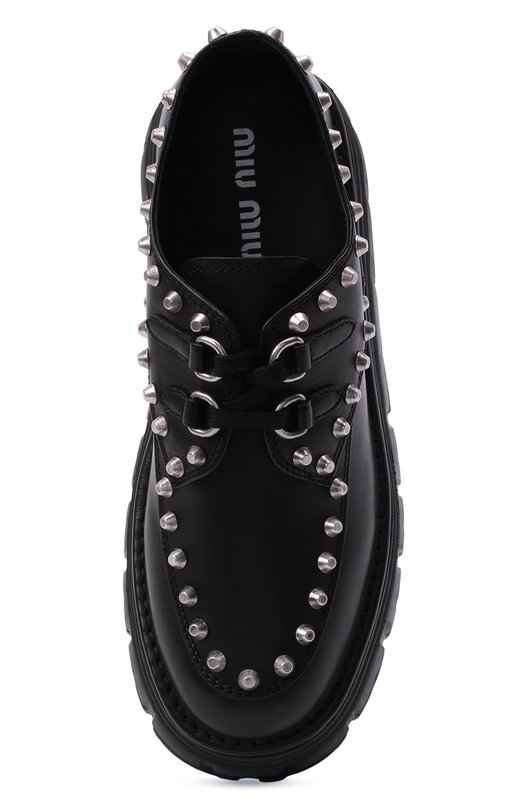 фото Кожаные дерби miu miu