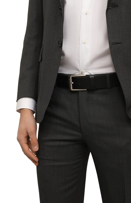 фото Кожаный ремень hugo