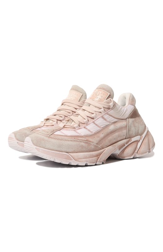 фото Замшевые кроссовки mm6