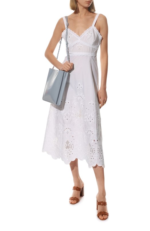 фото Хлопковое платье dolce & gabbana