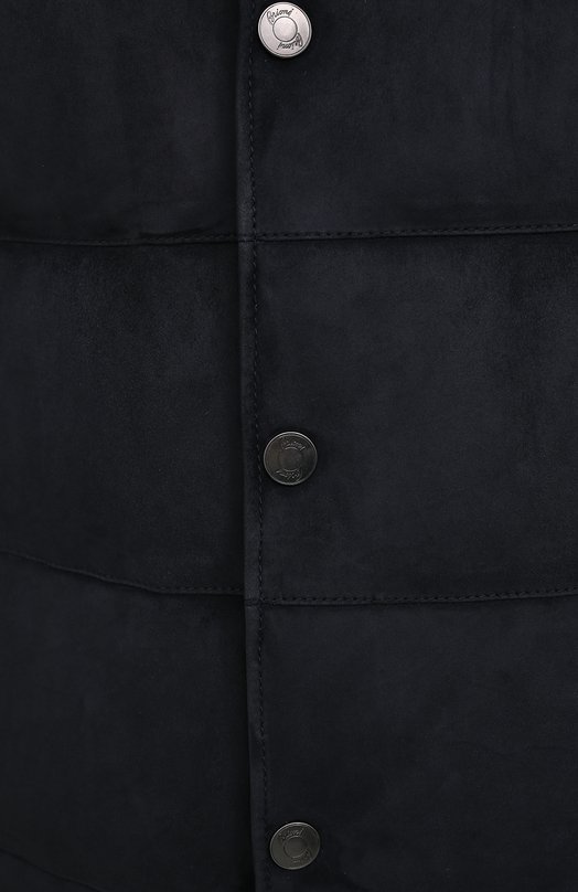 фото Замшевая куртка с меховой отделкой brioni