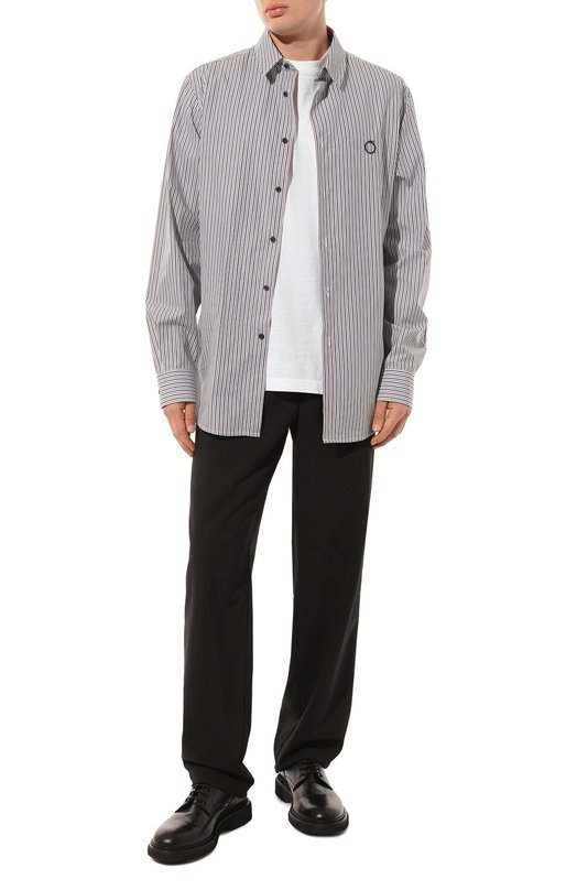 фото Хлопковая рубашка trussardi