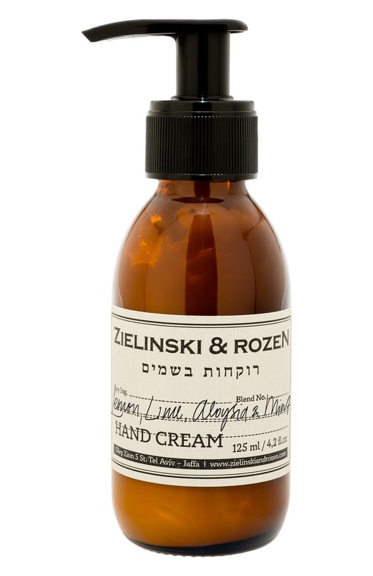 фото Крем для рук лимон, лайм, алоизия, мята (125ml) zielinski&rozen