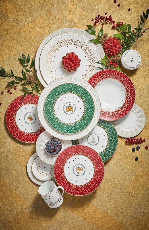 фото Набор из двух кружек noel blanc bernardaud