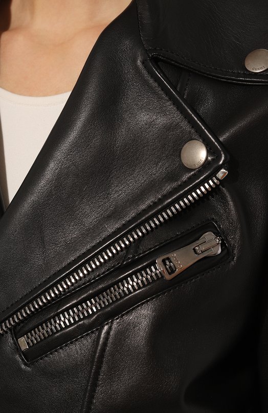 фото Кожаная куртка gucci