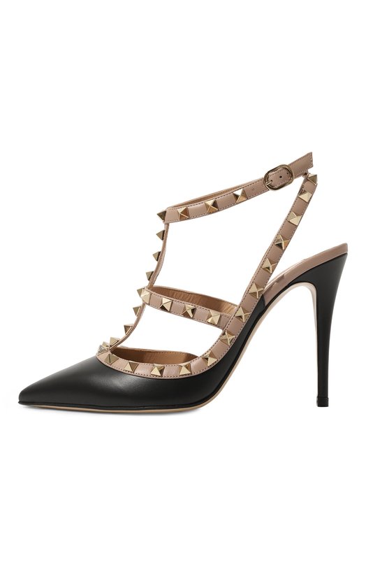 фото Кожаные туфли rockstud valentino