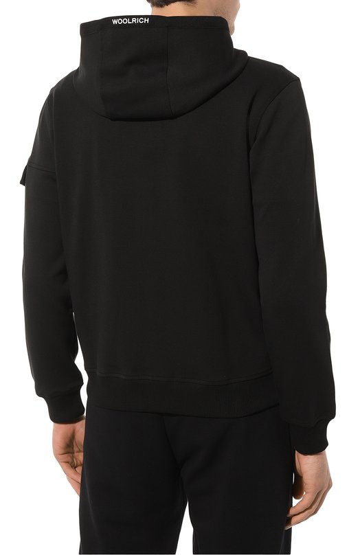 фото Хлопковая толстовка woolrich