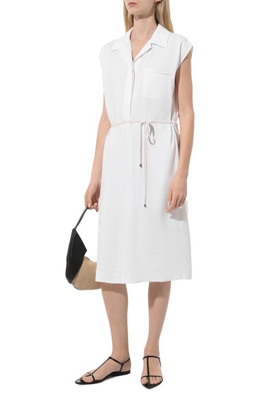 фото Платье изо льна и вискозы lorena antoniazzi