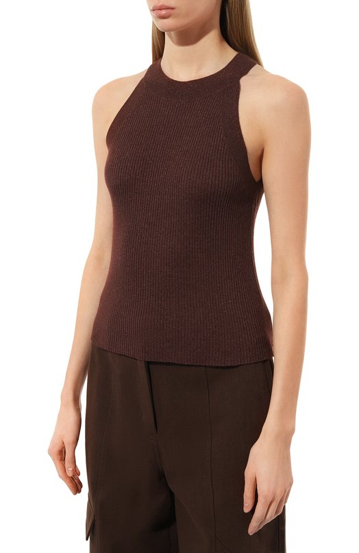 фото Топ из кашемира и шелка brunello cucinelli