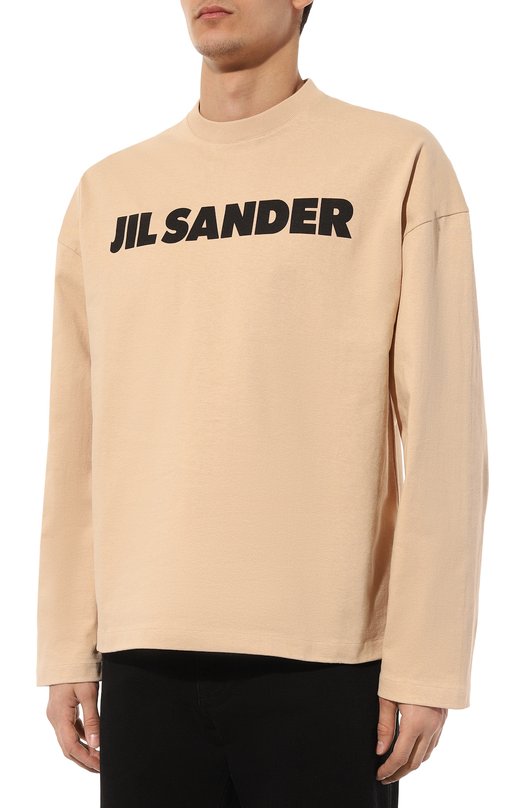 фото Хлопковый лонгслив jil sander