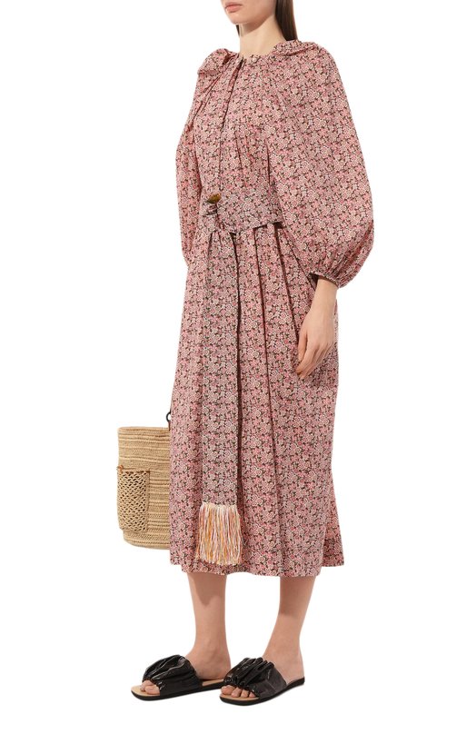 фото Хлопковое платье nackiye