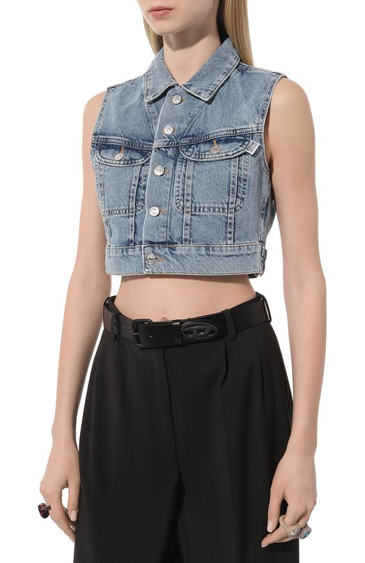 фото Джинсовый жилет m05ch1no jeans