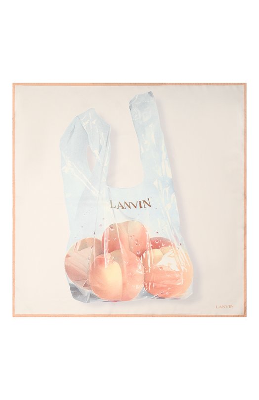 фото Шелковый платок lanvin