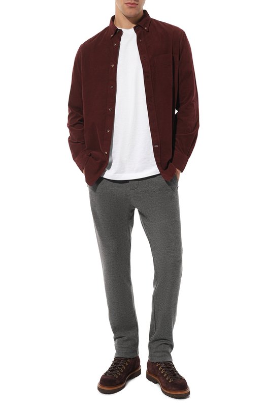 фото Хлопковая рубашка brunello cucinelli