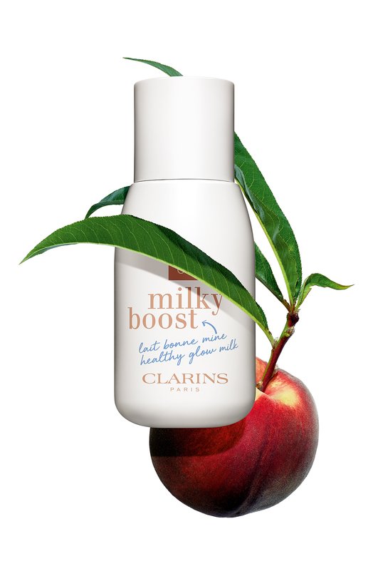 фото Оттеночный флюид для лица milky boost, 02 (50ml) clarins