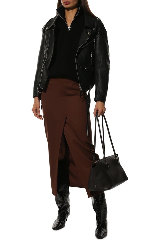 фото Кожаная куртка aline