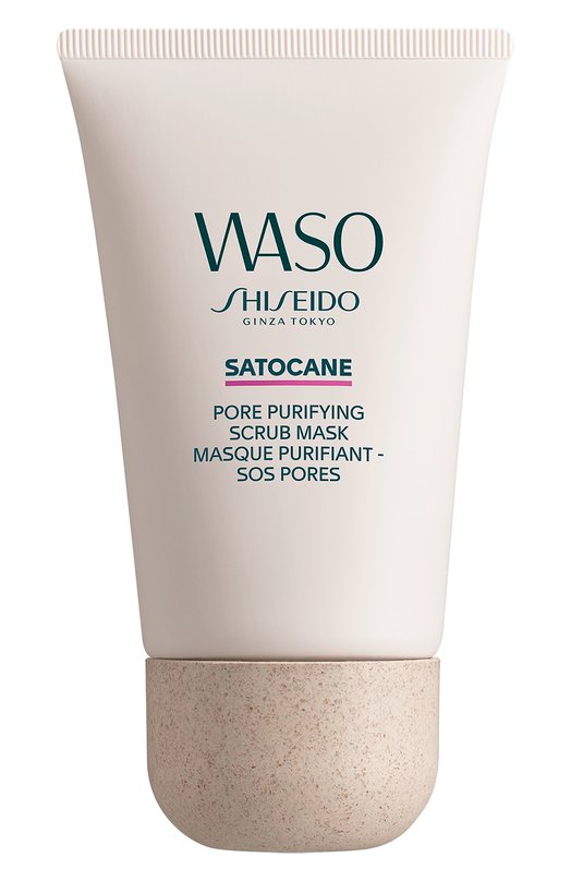 фото Маска-скраб для глубокого очищения пор waso satocane (80ml) shiseido