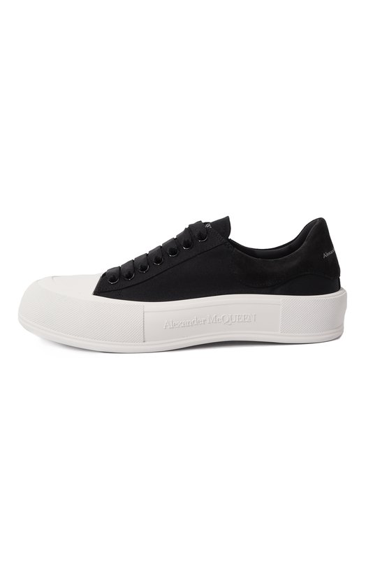 фото Текстильные кеды deck plimsoll alexander mcqueen