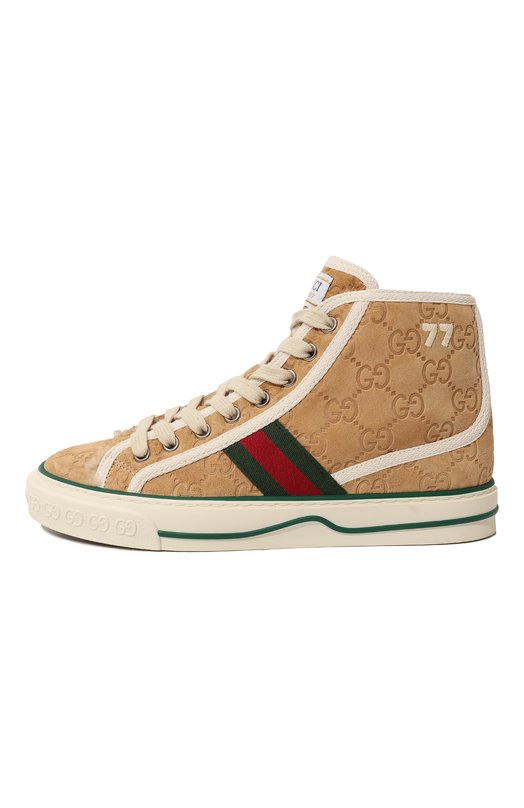 фото Замшевые кеды gucci tennis 1977 gucci