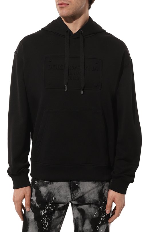 фото Хлопковое худи dolce & gabbana