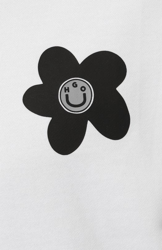 фото Хлопковое худи hugo