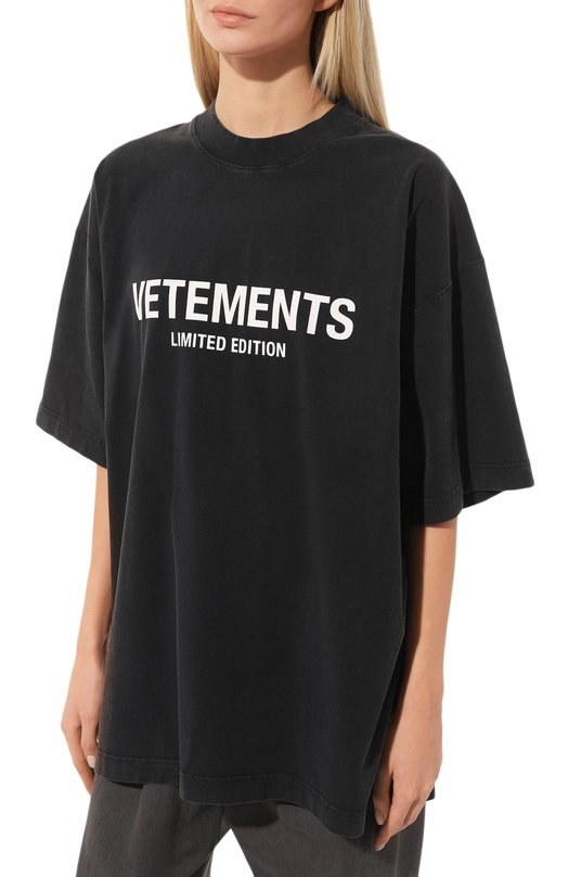 фото Хлопковая футболка vetements