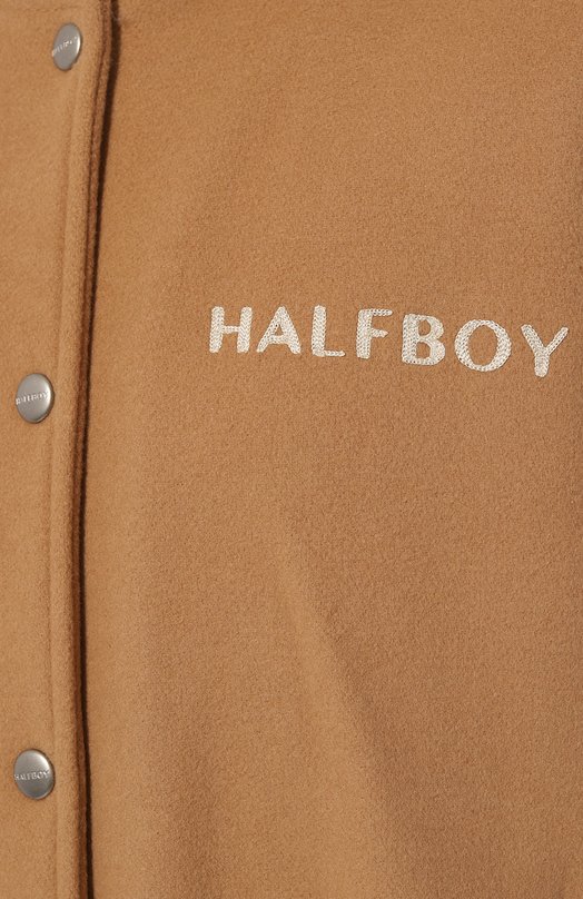 фото Шерстяной бомбер halfboy