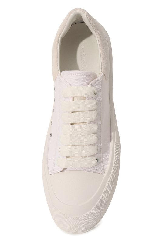 фото Текстильные кеды deck plimsoll alexander mcqueen