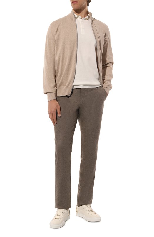 фото Хлопковое поло brunello cucinelli