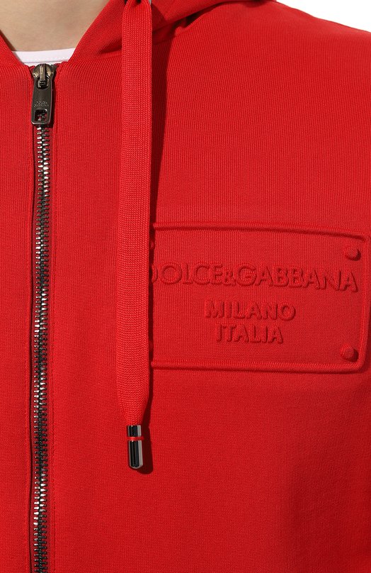 фото Хлопковая толстовка dolce & gabbana