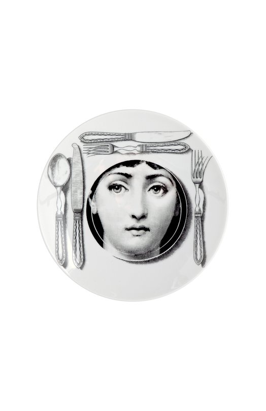 фото Декоративная тарелка tema e variazioni n.203 fornasetti